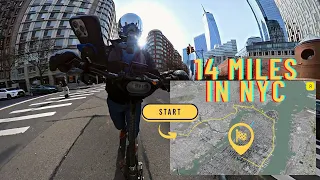 Full Nami Burn E NYC Ride | Queens, Brooklyn, and Manhattan in 45 Min! | POV Ride  [4K]