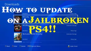 PS4 Jailbreak | How to update games on a Jailbroken PS4 9.0 | Tagalog
