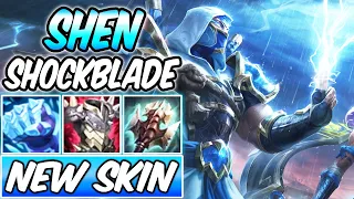 SHOCKBLADE SHEN GAMEPLAY | HOW TO PLAY SHEN TOP DIAMOND GUIDE | Build & Runes | League of Legends