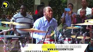 SAGE THE DRUMMER - LIVE SEBEN MIX AT DRUMJAM FESTIVAL Kenya [Skiza 9049754 ] to 811