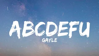 GAYLE - abcdefu (Lyrics)