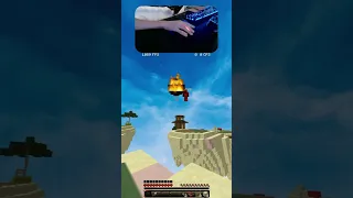 No Blocks Challenge in Bedwars #shorts