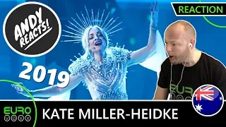 AUSTRALIA EUROVISION 2019 REACTION: Kate Miller-Heidke - 'Zero Gravity' | ANDY REACTS!