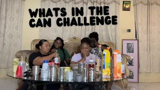 What’s In The Can Challenge🥫🚮😭