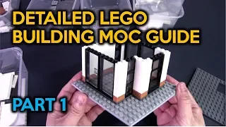 Building a LEGO MOC from Start to Finish - Approach and Technique Part 1