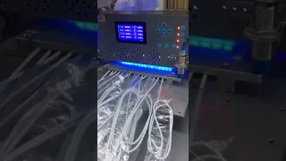 UV curing of optical fiber connector - UV LED curing system