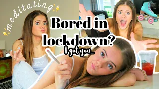 50 Things to Do When Bored (lockdown 3.0) || Ellie Louise