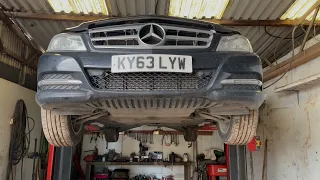 Mercedes C220 CDI FULL Filter Service Oil Air Fuel Cabin Filters Replaced How To DIY