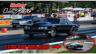 Holley LS Fest, $10,000 Shootout & We Break The LS Stock Block World Record!