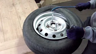 DIY ! 【裏技】タイヤ交換にワイヤーが使えることを知っている人はほとんどいません！