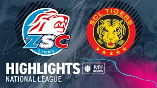 ZSC Lions - SCL Tigers 2-4 (1-1; 1-2; 0-1)