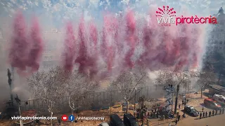 Fallas de Valencia 2024. Mascletà Sábado 16 de Marzo 2024. Pirotecnia Aitana