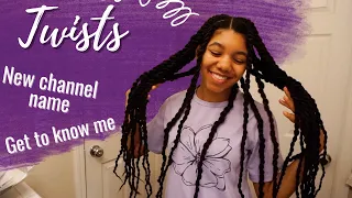 Get to know me while I twist (Senegalese Twists)