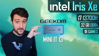 Gaming on Intel Xe Graphics in 2024!   ( ft. Geekom Mini IT13 )