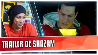 REACT Shazam! (2019) - Trailer Legendado [Comic-Con]