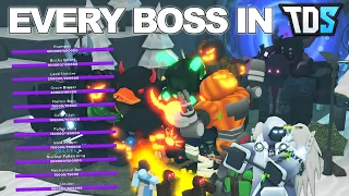 every BOSS in Tower Defense Simulator | ROBLOX