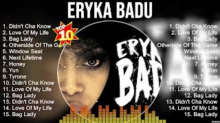 Eryka Badu Greatest Hits ~ The Best Of Eryka Badu ~ Top 10 Pop Artists of All Time