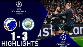 Manchester City vs Copenhagen 3-1 - All Goals & Highlights - 2024 | Copenhagen vs Manchester City
