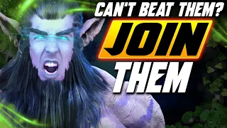 Can't beat Night Elf? BECOME THEM! Surely this will work! - WC3 - Grubby