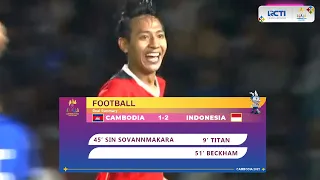 EXTENDED HIGHLIGHT CAMBODIA 1 vs 2 INDONESIA|  32nd SEAGAMES CAMBODIA 2023