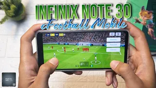 Infinix Note 30 Mediatek Helio G99 eFootball Mobile 2024 Gaming Test | @ZYDREVIEW