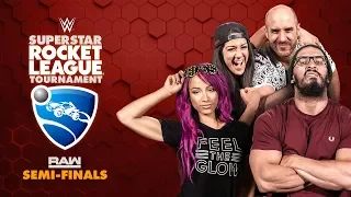 HUGGIN’ UPPERCUTS (Bayley/Cesaro) vs. NASHA (Sasha/Neville) — Rocket League Tournament Raw Semis