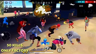 FREE FIRE FACTORY - FACTORY FIST FIGHT - FACTORY CHALLENGE - KING OF FACTORY - FACTORY ROOF FF VIDEO