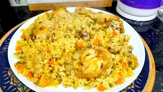 مطبخ ام وليد / روز بالدجاح طايب في الكسكاس ، نتيجة هايلة و البنة 😋 ساهل و ميشدش اليد 👌.