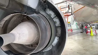 737 thrust reverser Inside look