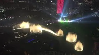 New Year Celebrations - 2015 - Downtown Dubai - Burj Fountains