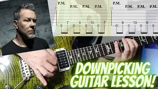 Downpicking Guitar Lesson for Metal Beginners