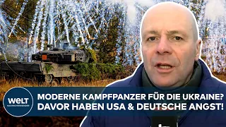 UKRAINE-KRIEG: Der wahre Grund, warum USA und Deutschland keine moderne Kampfpanzer liefern wollen