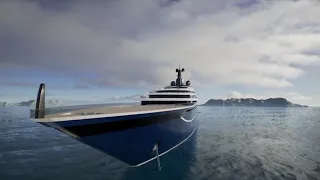 ( Somnio yacht)اكبر وافخم يخت في العالم biggest and most  luxurious yacht in the world