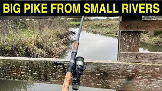 Small Rivers Big Pike.. Tips & Tricks To Help You Catch