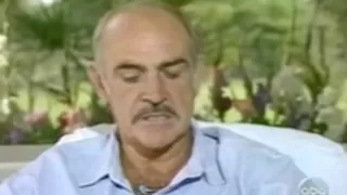 Sean Connery  discusses women slapping