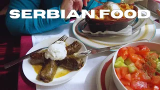 IS SERBIAN FOOD AS GOOD AS THEY SAY?  #travel #travelvlog #travelcouple