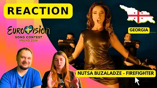 🔊 Реакція на Nutsa Buzaladze - 'Firefighter' - Georgia 🇬🇪 | Eurovision 2024