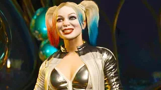Injustice 2 PC - All Super Moves on Harley Quinn Electrum Costume 4K Ultra HD Gameplay