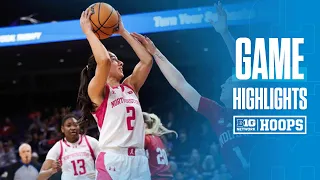 Indiana at Northwestern | Highlights | Big Ten Women's Basketball | Feb. 27, 2024