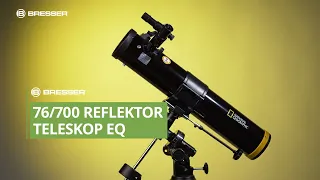 NATIONAL GEOGRAPHIC 76/700 Reflektor Teleskop EQ