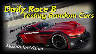 GT Sport - Daily Race B - Testing Cars - Mazda RX-Vision #GranTurismo #T300RS #PS5 #SimRacing