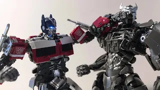 Scourge vs Optimus Prime | Transformers Stop-Motion Rise of the beasts