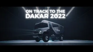 The H2 RACING TRUCK on track to the DAKAR 2022