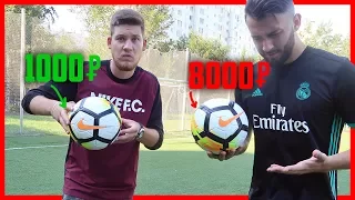 ФУТБОЛЬНЫЙ МЯЧ ЗА 1000 VS 8000 РУБЛЕЙ ft. GERMAN