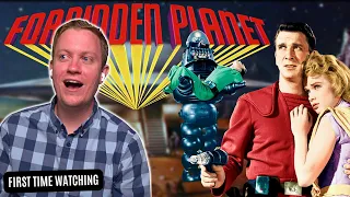 What an IMAGINATIVE FILM!  First Time Watching Forbidden Planet (1956) | Movie Reaction & Commentary