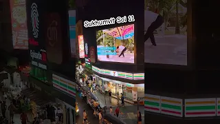 Sukhumvit Soi 11 BANGKOK City at Midnight Nightlife Thailand Walking Street