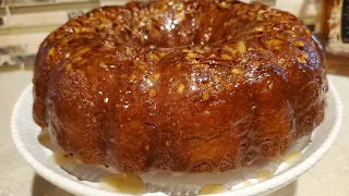 How to make THE BEST Caribbean Rum Cake w/ Butter Rum Glaze