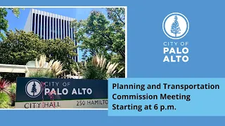 Planning & Transportation Commission Meeting - August 30, 2023