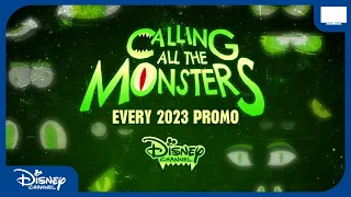 Disney Channel | Every Calling All The Monsters Promo (Halloween 2023)