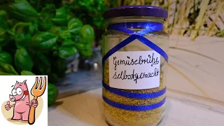 Gemüsebrühpulver Rezept selbstgemacht, Du wirst nichts anderes mehr benutzen!